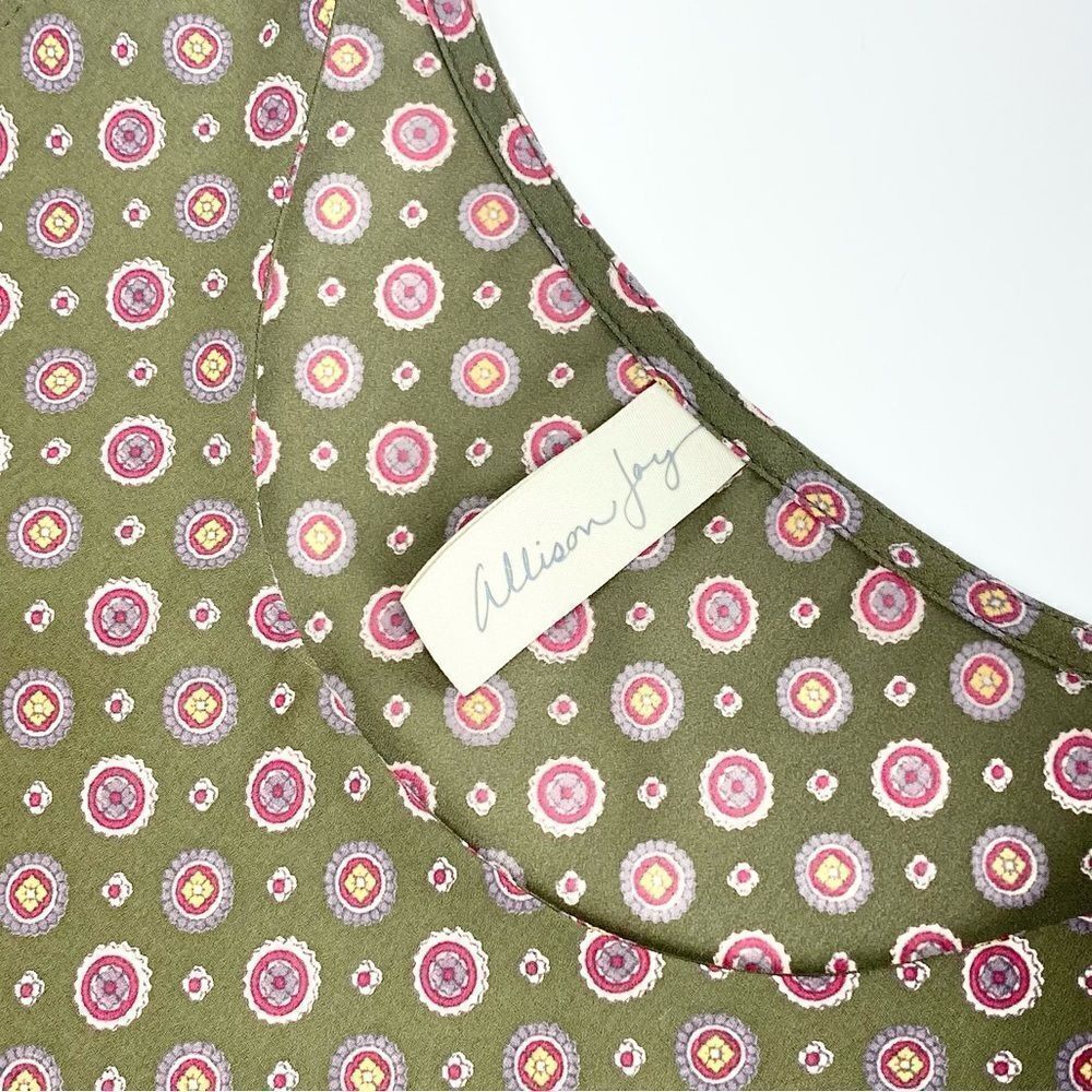 Allison Joy Evereve pattern tank blouse M - Picture 4 of 8